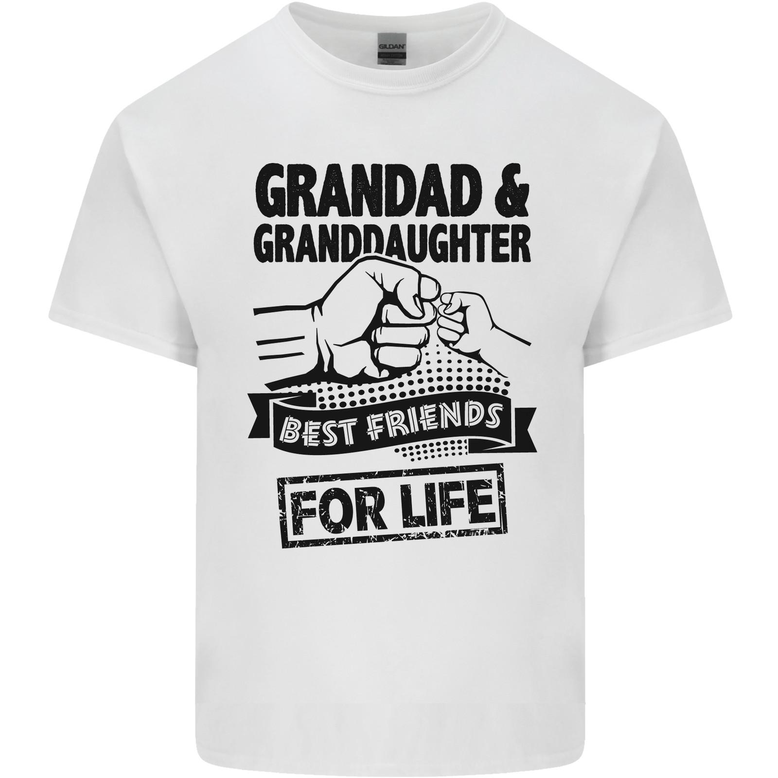

Grandad and Granddaughter Grandparents Day Mens Cotton T-Shirt Tee Top S разноцветный