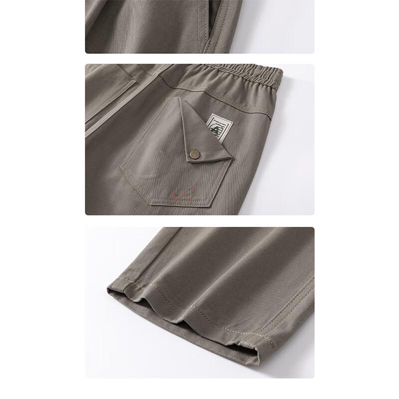 Pánské outdoorové sportovní ležérní kalhoty Jeanswest s rovnými nohavicemi a pracovním střihem