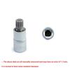 8 Pcs 1/4" 3/8" 1/2" Torx Bit Socekt Set Adapter Allen Key Spline Bits Universal Head For Torque Spanner Ratchet Socket Wrench