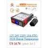 Embedded Electronic Digital Thermometer mini digital LCD Temperature Meter with 1m Probe cable temperature Sensor Tester