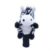 Golf Driver Headcover Furry Animal Cute Soft Club Cover