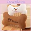 Cartoon Dog Bone Shaped Plush Pillow Gift For Kids And Teens