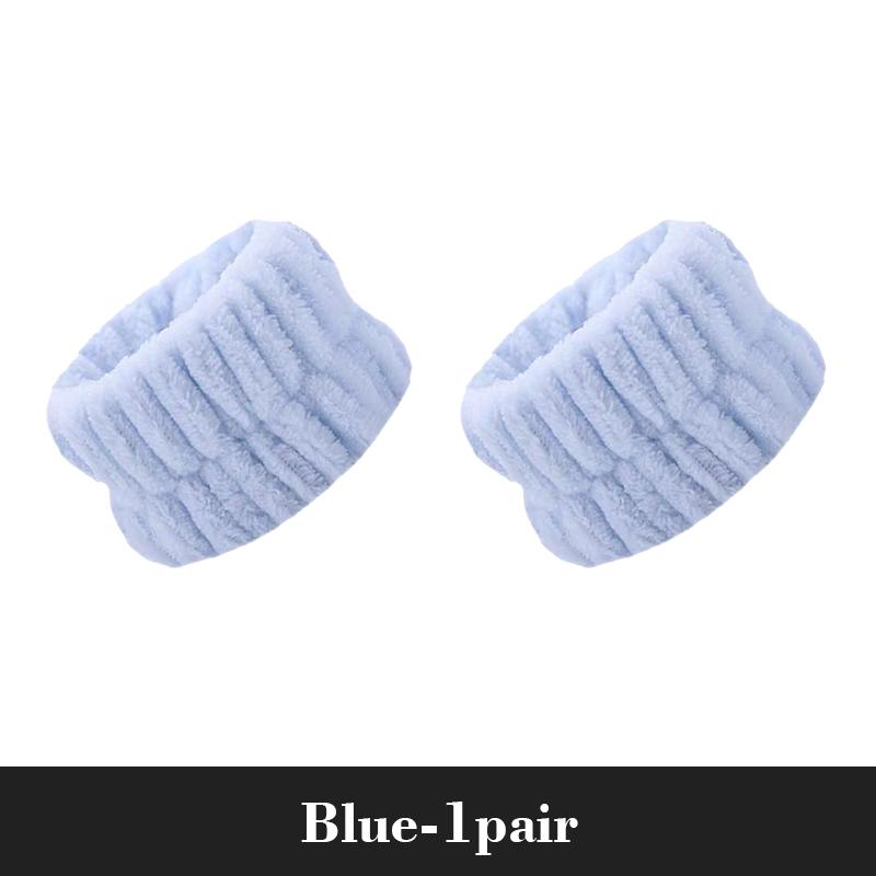 Wrist Washing Belt Soft Microfiber Towel Wristbands For Washing Face Water Absorption Prevent Wetness Wrist Washband