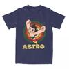 New Arrival Men Classic Cartoon Astro Boy Shirt Apparel Japan Manga Mighty Atom Astroboy T-shirt Clothing Tee Shirt#Color