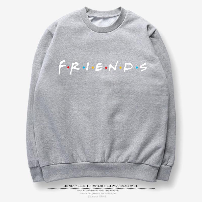 

Толстовка с капюшоном с длинными рукавами и принтом Friend 2024 Европа и Америка M