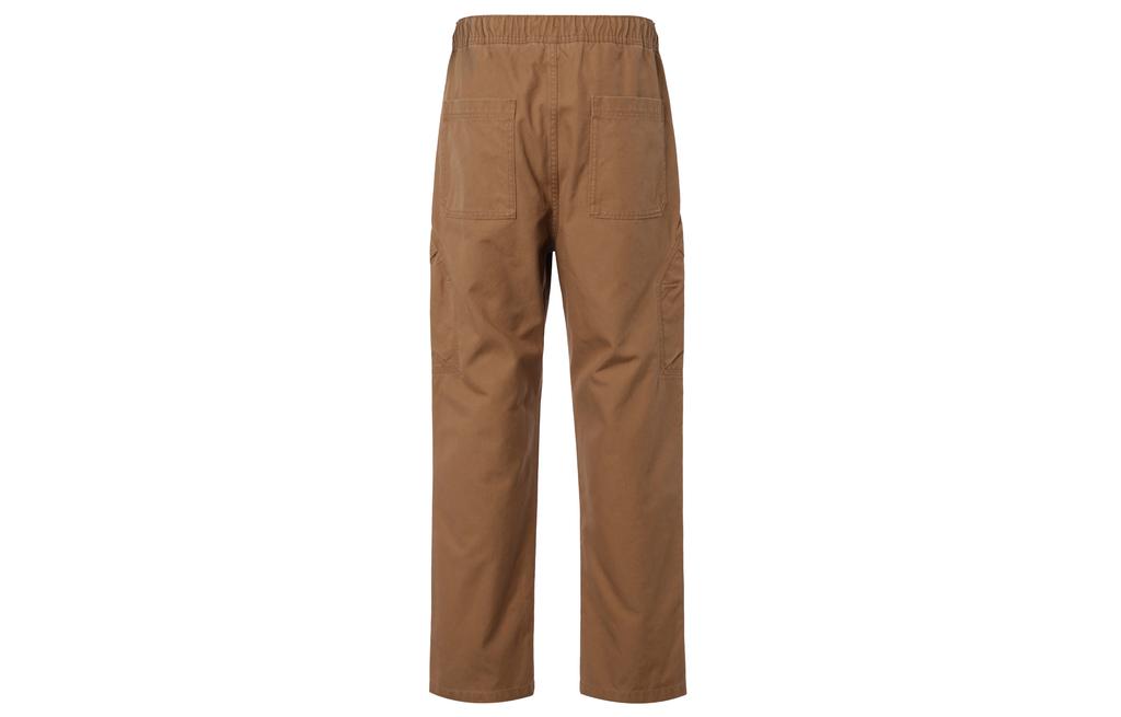 Men's Pants Nike Casual Pants Men's Brown Moderate Straight Fit Pants