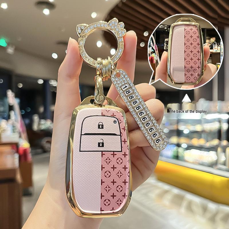 2025 Toyota Corolla Key Case: Dual Engine Protection with Elite Simple Buckle for Men & Women