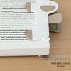 Portable 3D Dog Book Clip: Fun, Simple Reading Stand & Holder