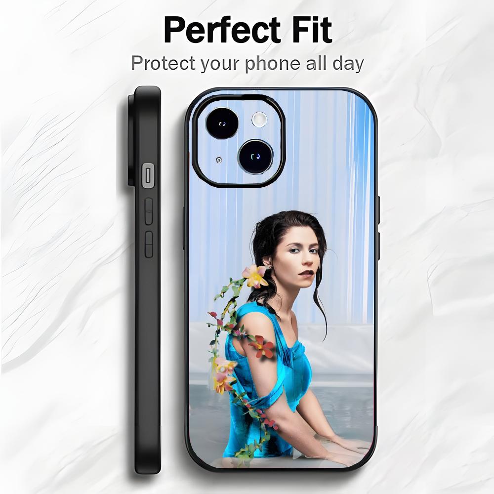 Pop Singer M-Marina and the Diamonds Phone Case Phone Case Soft Packaging Lightweight For iPhone17 16 15 14 13ProMax