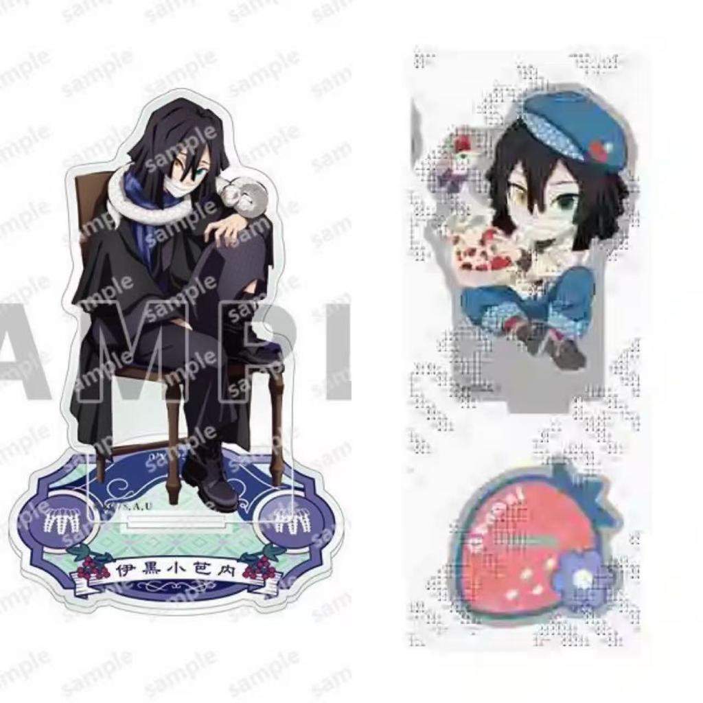FOR Balde of Ghost Giyu Collection Acg Stand Cute Mitsuri Figurine Acrylic Stand Sanemi Acrylic Stand Shinobu Statue Obanai Toys