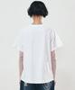Nigaennikol Big Rose Sleeve Top_White Navy