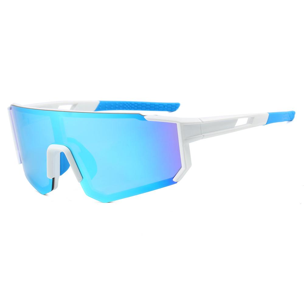 Unisex Photochromic Cycling Glasses - Outdoor European & American One-Piece Sports Sunglasses