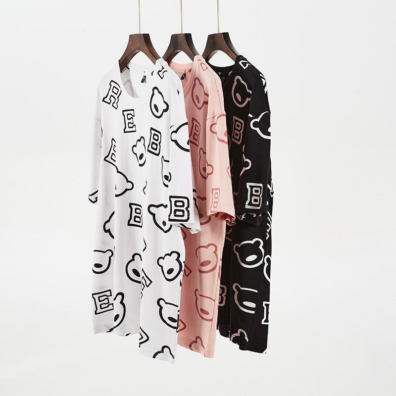 Cotton Printed T -Shirt Men 'S Short -Sleeved Loose Casual Half -Sleeved Summer All -Match T -Shirt