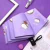Auto Open Close Sun Umbrella Layer Pongee Fabric For Rainy Weather And Travel