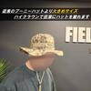 TAILOR JAPAN Deep Safari Boonie Hat, Large Size, Camping Hat, Jungle Hat, Camouflage Multicam, Military Hat, One Size Fits All (Desert Camo)