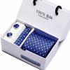 Gift Box Five-Piece Tie Men'S Formal Wear Business Casual Wedding Groom Bow Tie Square Scarf