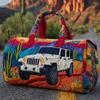 Western Style Small Duffle Bag Gym Travel Unisex Handbag