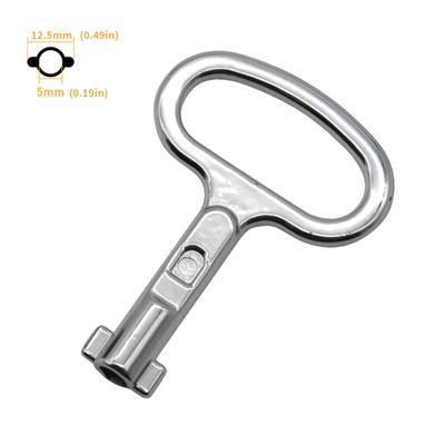 2 Stück Schrankschlüssel, Steckschlüssel, Schraubenschlüssel, Dreikant-Steckschlüssel, für den Einsatz in Schaltschränken, Aufzügen, Wasserzählerventilen