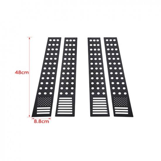 3 Types Stainless Steel Windows Pillar Post Trim For Dodge Ram 1500 2010-2017 US