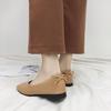 2024 Newest Women Flats Shallow Women Shoes for Nurse Ballerina Chaussures Femme Casual Women Loafers Genuine Ballet Flat Shoes
