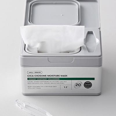 VT Cica Exosome Moisture Mask 20 Sheets (Soothing/Moisturizing)