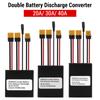 20V-72V 40A Dual Batterie Anschluss Elektrische Fahrrad Doppel Batterie Entladung Konverter