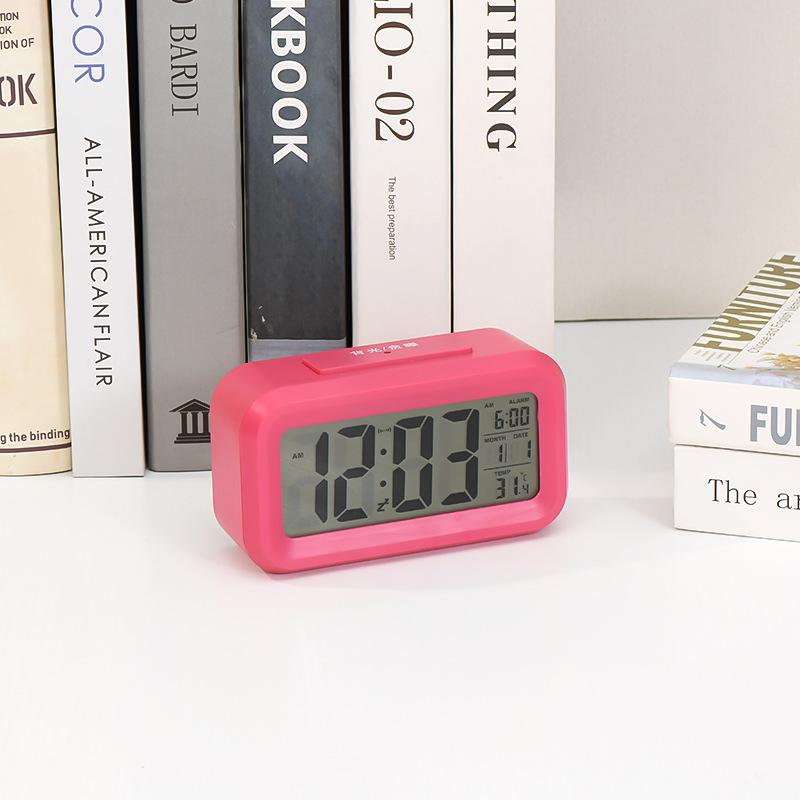 Smart Clock Alarm Clock Temperature Edition Calendar Group Alarm Clock Smart Timekeeping Creative Gifts Electronic Alarm Clock