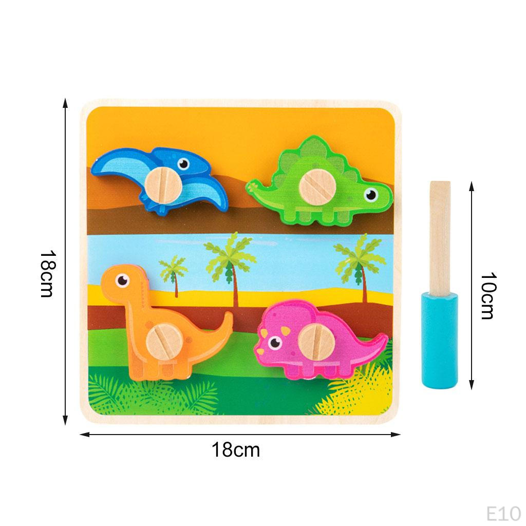 Puzzles Early Educational Toys Preschool Learning DIY Screws