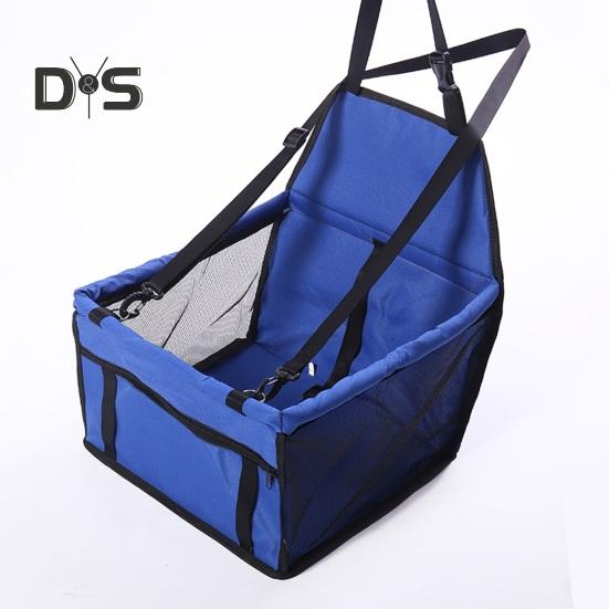 Torba na siedzenie dla psa w samochodzie składana torba transportowa dla zwierząt wodoodporna pusta wentylowana siatka regulowany pasek stabilny kosz do przenoszenia psa kota torba podróżna dla zwierząt