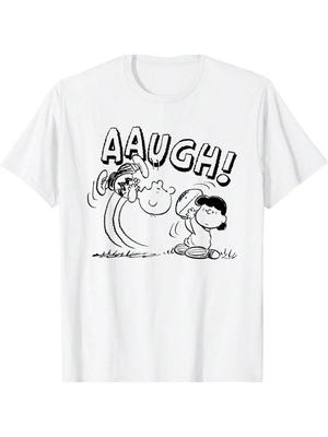 Peanuts -  Lucy Football Kick Aaugh T-Shirt