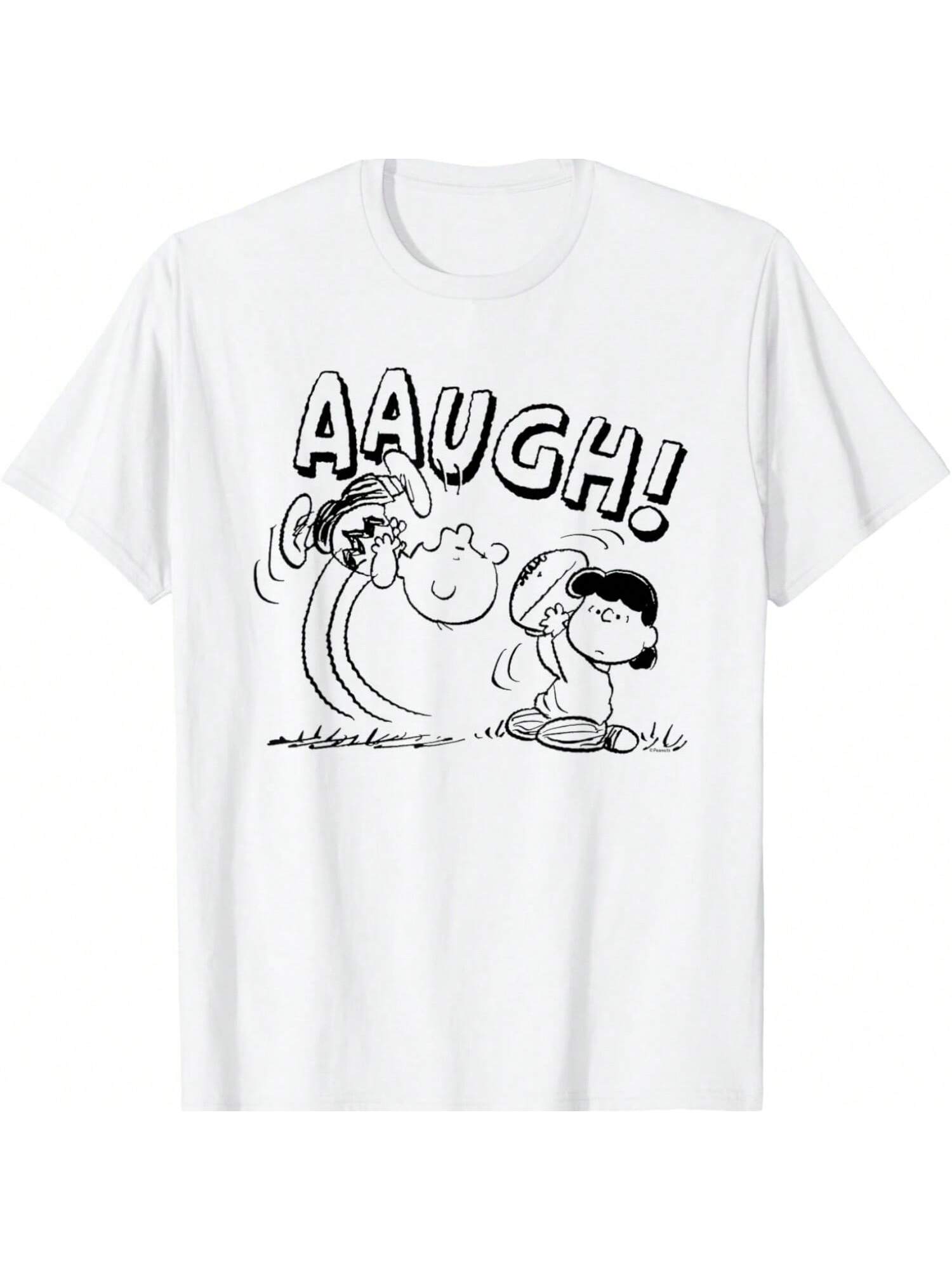 

Peanuts - Lucy Football Kick Aaugh T-Shirt XXXXXL чорний