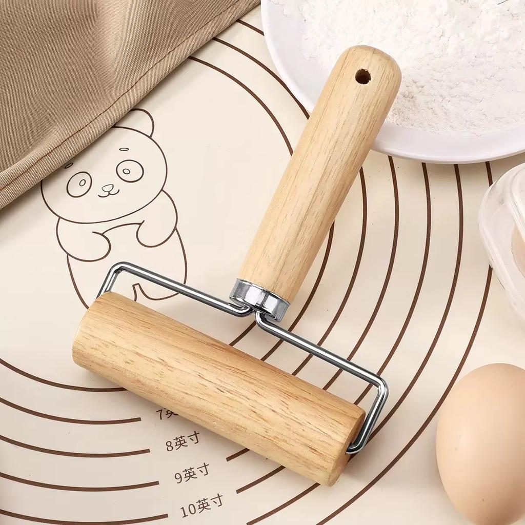 1PC Rolling Pin Wooden Baking Crushed Nuts Pancakes Biscuits Kitchen Utensils for Baking Cakes and Pizza Kitchen Utensils