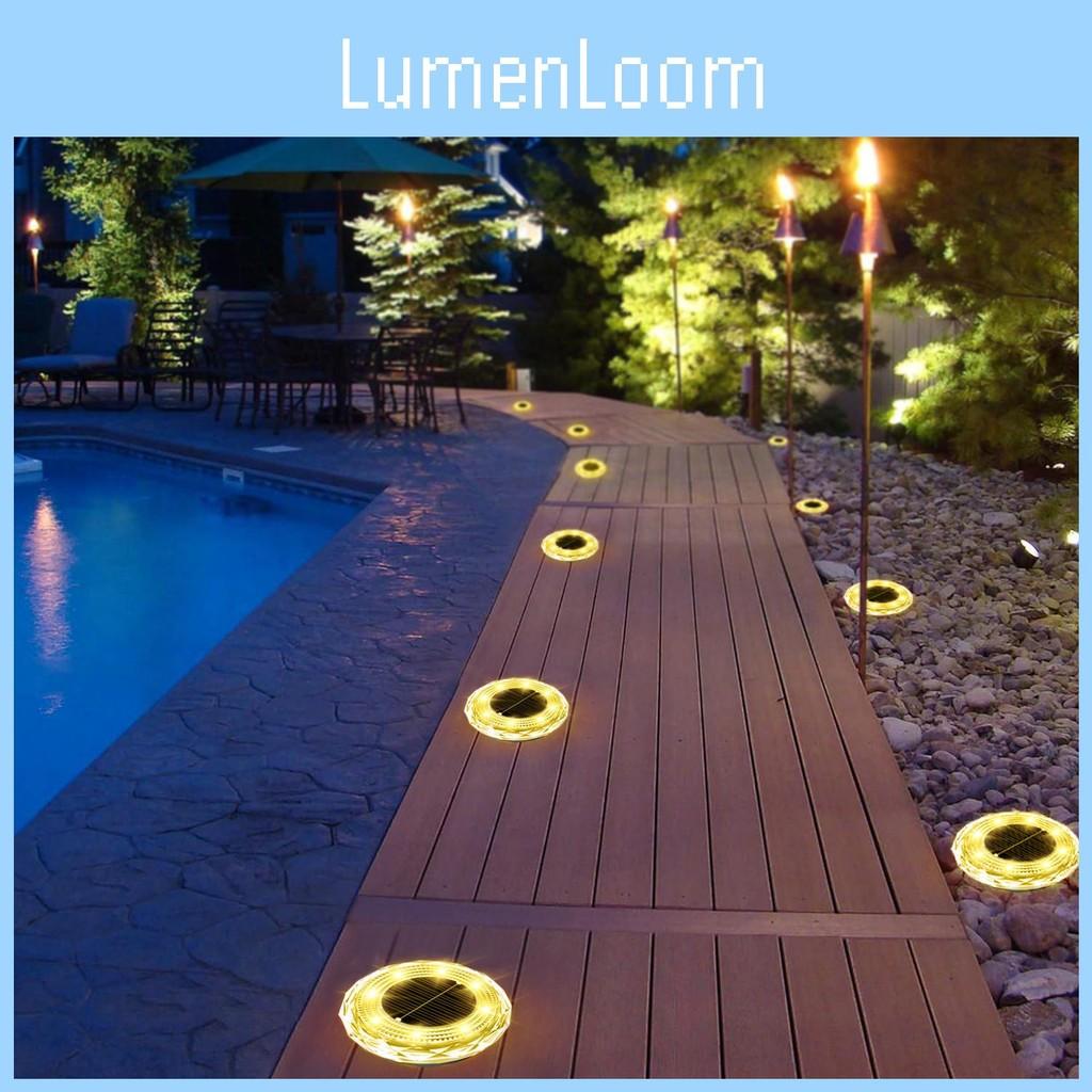 Outdoor Lights Solar Home Patio Garden Landscape Decoration Lawn Buried Lights