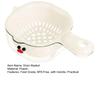 Multifunctional Drain Basket Fruit Cleaning Bowl with Strainer BPA Free Dual-Layer Design Fruit Strainer Draining Basket with Handle