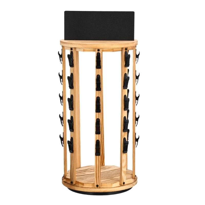 

Wooden treat Structure planner Having Moving Base Detachable Fasteners And Note Section Perfect For Sweets Treats Preservation L