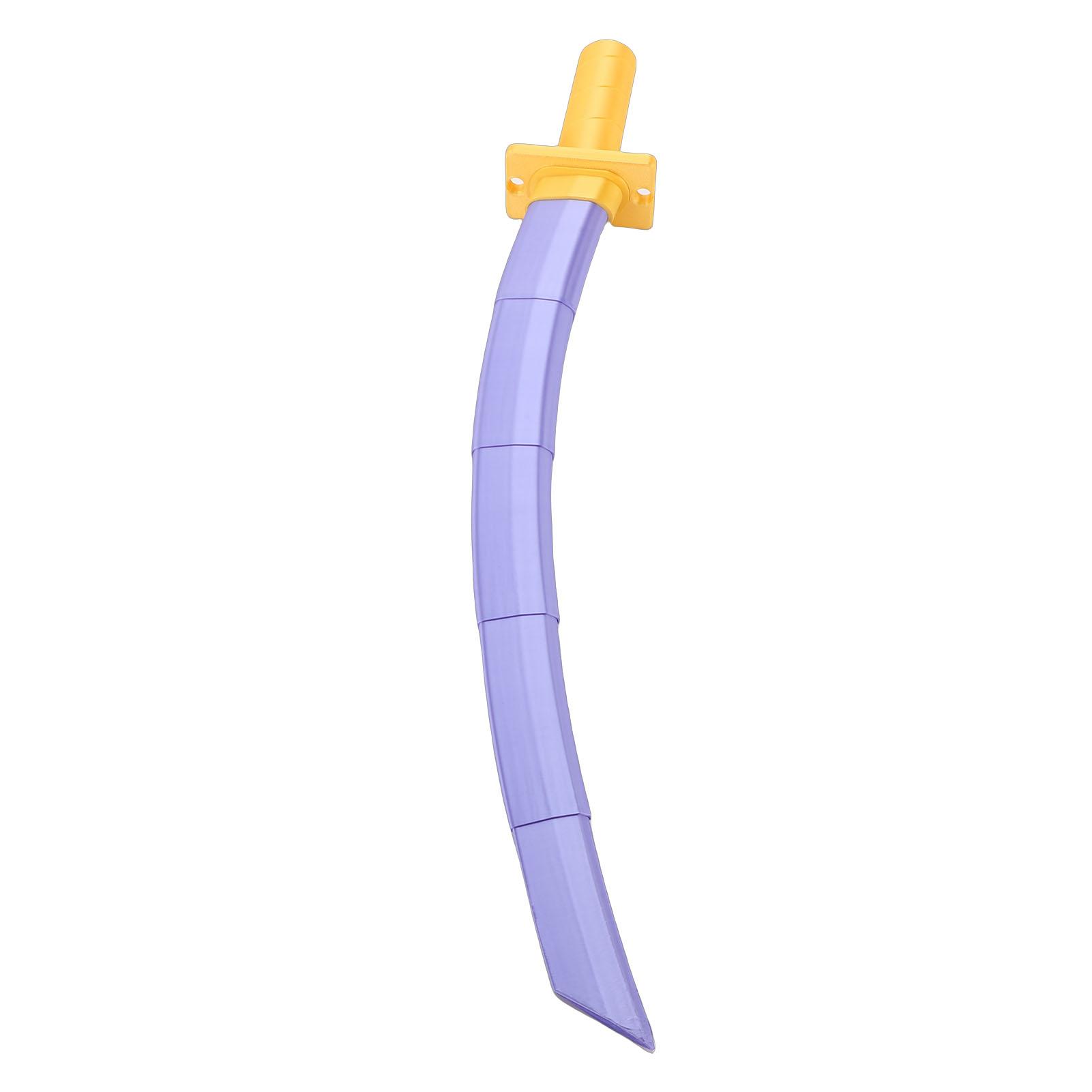 3D Printed Purple Cosplay Sword Cosplay Costume Sword Prop for Anime Enthusiasts