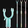 Adjustable Retractable Clothes Fork PP/Stainless Steel Heavy Duty Long Reach Closet Pole Telescopic Clothes Drying Rod