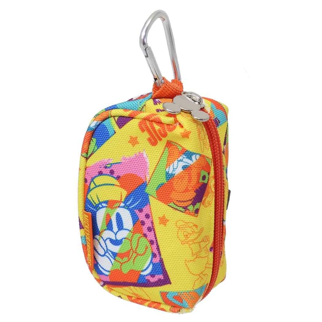 

Marushin Golf Ball Case Disney Mickey Yellow Smile Character with Carabiner 2335045900