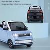 1/24 Scale WuLing MINI EV Simulation Car Decoration,Alloy Die Cast Truck Static Electricity Can Open The Door Toy Car Adult Gift for Collection Lovers