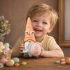 Easter Decor Easter Egg Rabbit Figurine Easter Party Home Garden Decor  Party Decoration