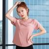 Women's Quick-Dry Mesh Sports Top - Lightweight, Loose-Fit Yoga T-Shirt for Summer