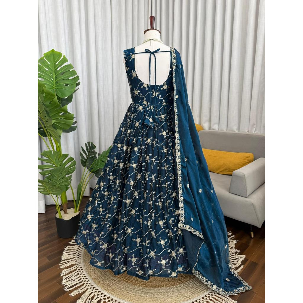 Pakistanische Hochzeitskleidung Anarkali Salwar Kameez Indisches Ethnisches Kleid Bollywood Anzug
