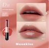 Mom's Natural Makeup Looks Like a Fresh-Faced Girl! Muke Shishi Double-Ended Lip Gloss W1 Nude Pink W4 Non-Stick Cup Korean Style Gray Pink W6