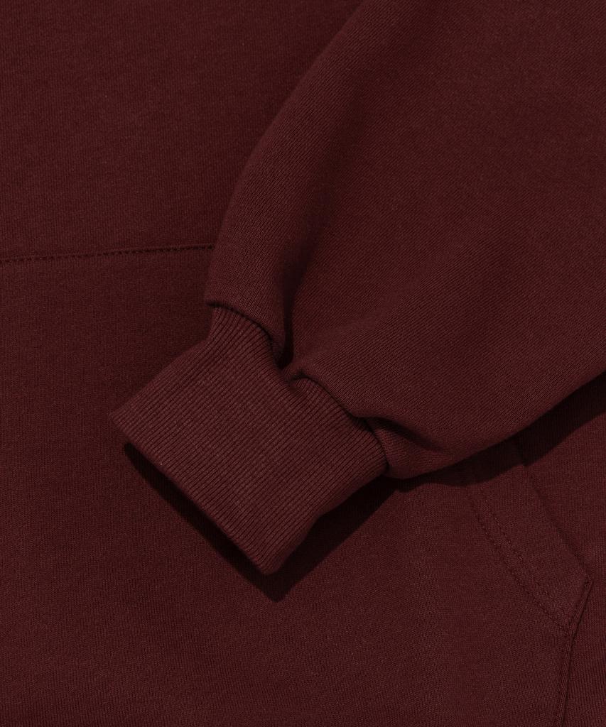 Rods Big Logo Check Hoodie (Wine)