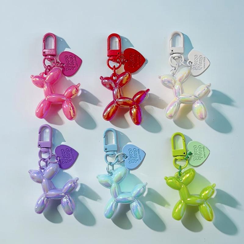 Breloc DIY cu baloane din rășină dulce de culoare bomboane DIY pentru femei și fete, în formă de animal, lanț de telefon, cataramă, accesorii, geantă, pandantiv