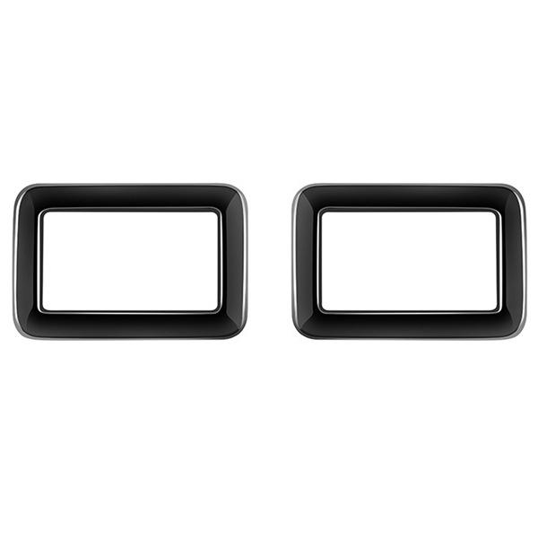 1 Pair Bright Black ABS Trim for Toyota Alphard Vellfire 40 Series