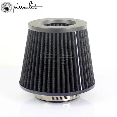 Air Filter Universal 76mm for Supercharger Black 3inch Cold Air Hood Intake Filter High Flow Accessories Car Air Intakes Parts