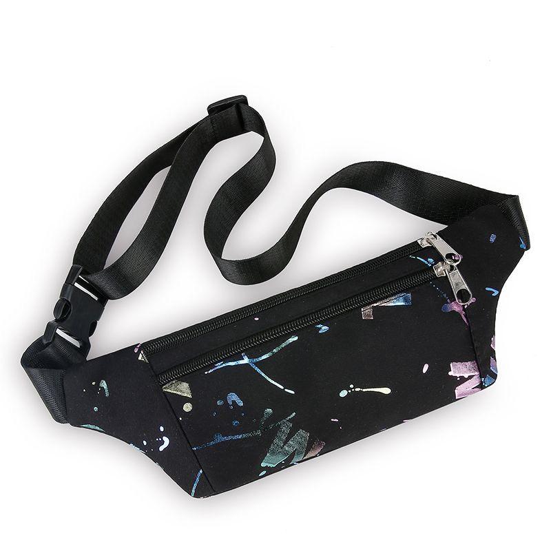 Ladies' Sports Waist Bag, Men's and Women's Multi-functional Close Fitting Outdoor Leisure Change