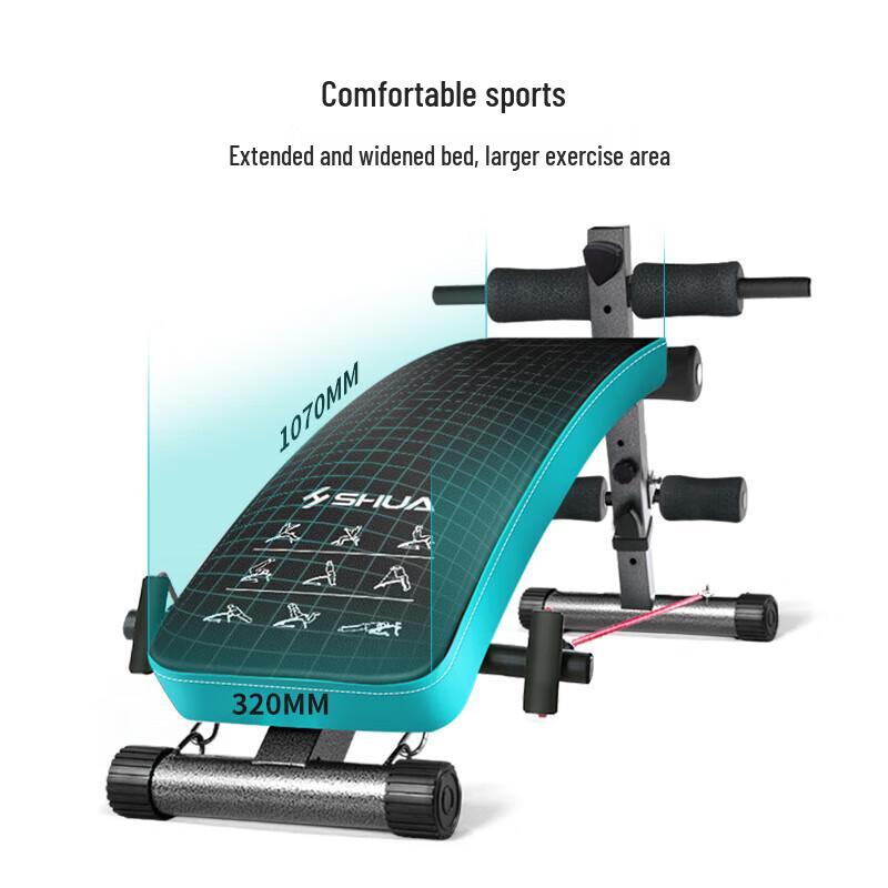 Shua Multi-functional Sit-up and Abdominal Fitness Board