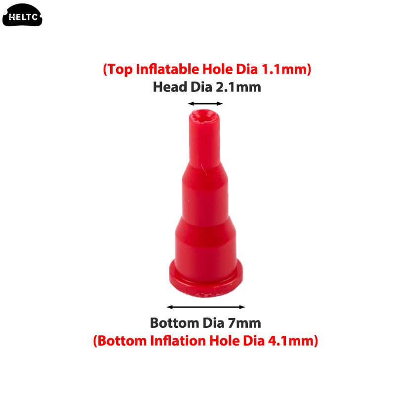 1/3pc/Pack Reusable Plastic Inflatable Head For Cigarette Lighter Spray Gun Fill Butane Gas Adapter Can Put On Cassette Gas Tank
